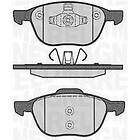 Magneti Marelli Bromsbeläggssats, skivbroms 363916060244