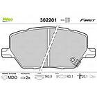 Valeo Bromsbeläggssats, skivbroms 302201