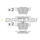 Bremsi Bromsbeläggssats, skivbroms BP3518