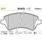 Valeo Bromsbeläggssats, skivbroms 301679