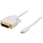 Deltaco DVI-D Single Link - DisplayPort Mini 3m