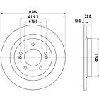 Hella Bromsskiva PAGID 8DD 355 134-401