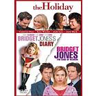 Bridget Jones Dagbok + På Spaning med Bridget Jones + The Holiday (DVD)