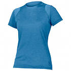 Endura Womens Singletrack S/S Jersey (BLUE (BLUESTEEL) Large (L))