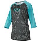 iXS Carve Women jersey lagoon camo 44 undertröja, blå