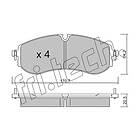 Bromsbeläggssats, skivbroms fri.tech. 1263,0