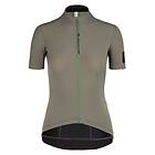 Q36.5 Jersey Short Sleeve L1 Pinstripe X - Cykeltrikå Dam Olive Green XS