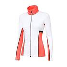 Rh+ Zero + Moos W, Kvinnors Snow Jersey Kläder, Vit/Nectarine/Black, XL