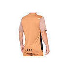 100% Airmatic Short Sleeve T-shirt Orange M Man