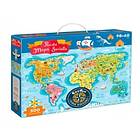 Pieces World Map Puzzle 300