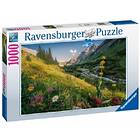Ravensburger Puzzle 1000 Rajski widok na góry 15996 000