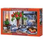 Castorland Puzzle Still Life with Tulips 1500 151820 1000 CSC151820