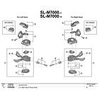 Shimano Slx Sl-m7000 Left Svart