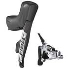 SRAM Red E-tap Axs Shift/ Lever With Hydraulic Fm Disc Caliper Right Rear Brakes Svart