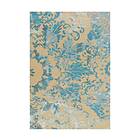 D-sign  Luggmatta Poonsion Holtbe Ull Matta Creme/Turkos 170x240 cm 54101442