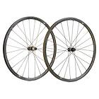 Campagnolo Gipiemme Tecno 1,55 Cl Disc Road Wheel Set Svart 12 x 100 / 12 x 142 mm /