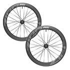 Zipp 404 Firecrest Cl Disc Road Wheel Set Silver 13 x 100 / 12 x 142 mm / Shimano/Sram HG