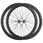 Profile Design Gmr 50 Carbon Cl Disc Tubeless Road Wheel Set Svart 12 x 100 / 12 x 142 mm / Shimano/Sram HG