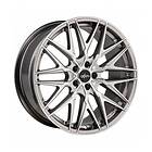 Oxigin 25 Oxcross hyper silver polish 9.0x20 5/112.00 ET28 CB66.6