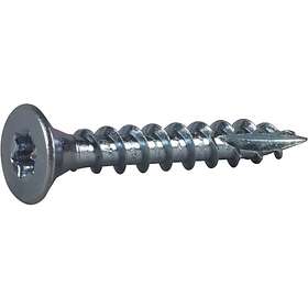 Essve 423195 Träskruv 6 mm Ø TX30 helgängad försänkt FZB 40 20-pack