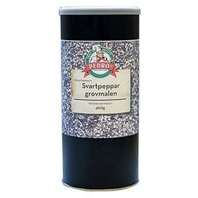 Pedro's Svartpeppar grovmalen 460g