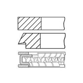 Goetze Kolvringsats ENGINE 08-520500-00
