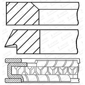Goetze Kolvringsats ENGINE 08-424800-30