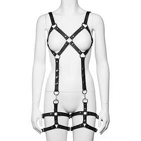 Zado Läderharness för Kvinnor Svart L/XL