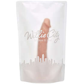 Willie City Realistisk Dildo med Sugpropp 23 cm Nude
