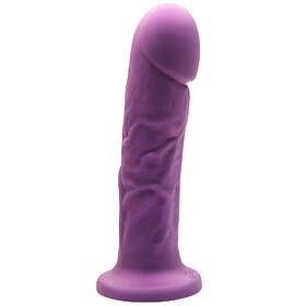 Tantus Goliath Vibrerande Super Soft Dildo 18.4 cm Lila