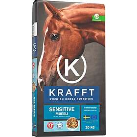 Krafft Sensitive Hästfoder Muesli 20kg