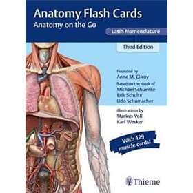 Anne M Gilroy: Anatomy Flash Cards, Latin Nomenclature