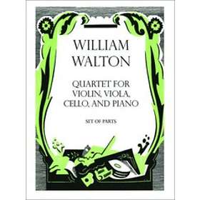 William Walton: Quartet for Violin, Viola, Cello, and Piano