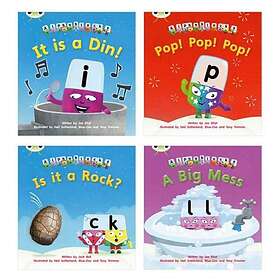 Jack Bell: Learn to Read at Home with Bug Club Phonics Alphablocks: Phase 2 Reception Term 1 (4 fiction books) Pack A