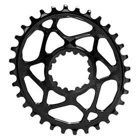 Absolute Black Oval Sram Direct Mount Gxp 6 Mm Offset Chainring 32t