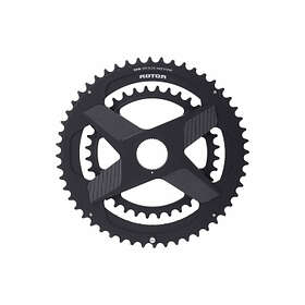 Rotor Direct Mount Round Ring Noq Chainring Svart 48/32t