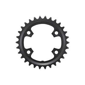 Shimano Grx Rx600 Chainring Grå 30t