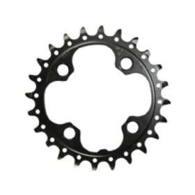 Shimano M660 Triple Chainring Svart 24t