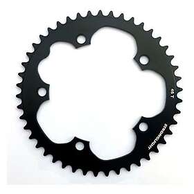 Stronglight Type S-5083 130 Bcd Chainring Svart 52t