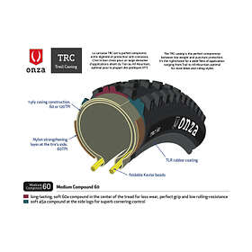 Onza Aquila Skinwall 60tpi 29´´ Tubeless Mtb Tyre Guld 29´´ / 2.50