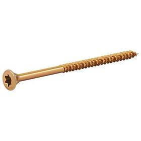 Wood Turbodrive Steel Screw (Dia)4,5mm (L)80mm