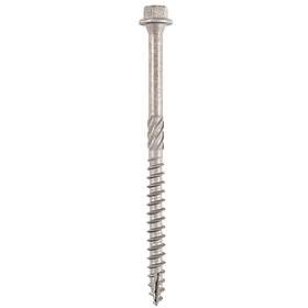 Timco Steel Screw (Dia)6.7mm (L)75mm, Pack Of 25
