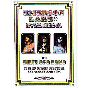 EMERSON, LAKE & PALMER Birth Of A band Live At The Isle Wight 1970 DVD