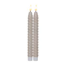 Star Trading LED Dinner Candle Flamme Swirl 2-pack