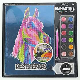 Diamond DIAMANTINY Level Up Nice Group Creative Art, Painting Kit skapar mosaik, POP, Häst