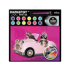 Diamond DIAMANTINY Level Up Nice Group Creative Art, Painting Kit skapar mosaik, PETS, Princesses, Multicolor, 96122