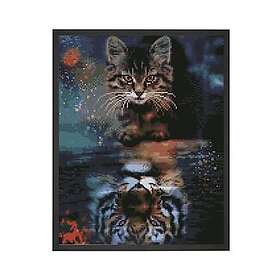 Diamond painting Reflektion