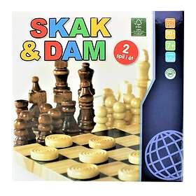 Skak & Dam 2-i-1