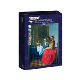 Bluebird Puzzle The 1000 Girl with glass wine 1659