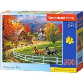 Castorland PUZZLE 200 HORSE VALLEY FARM B-222124